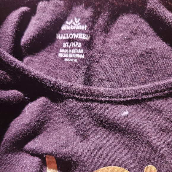 Hey Boo Ghost T Shirt by Celebrate! Sz 3T - Picture 3 of 5